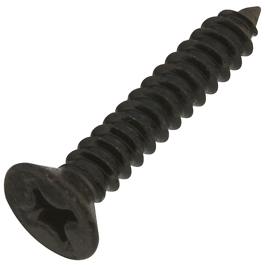 Black Oxide Wood Screws